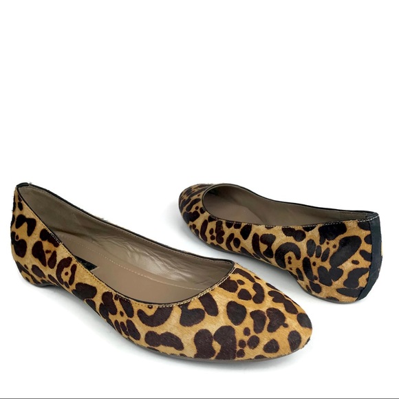 Ecco leopard flats Clearance